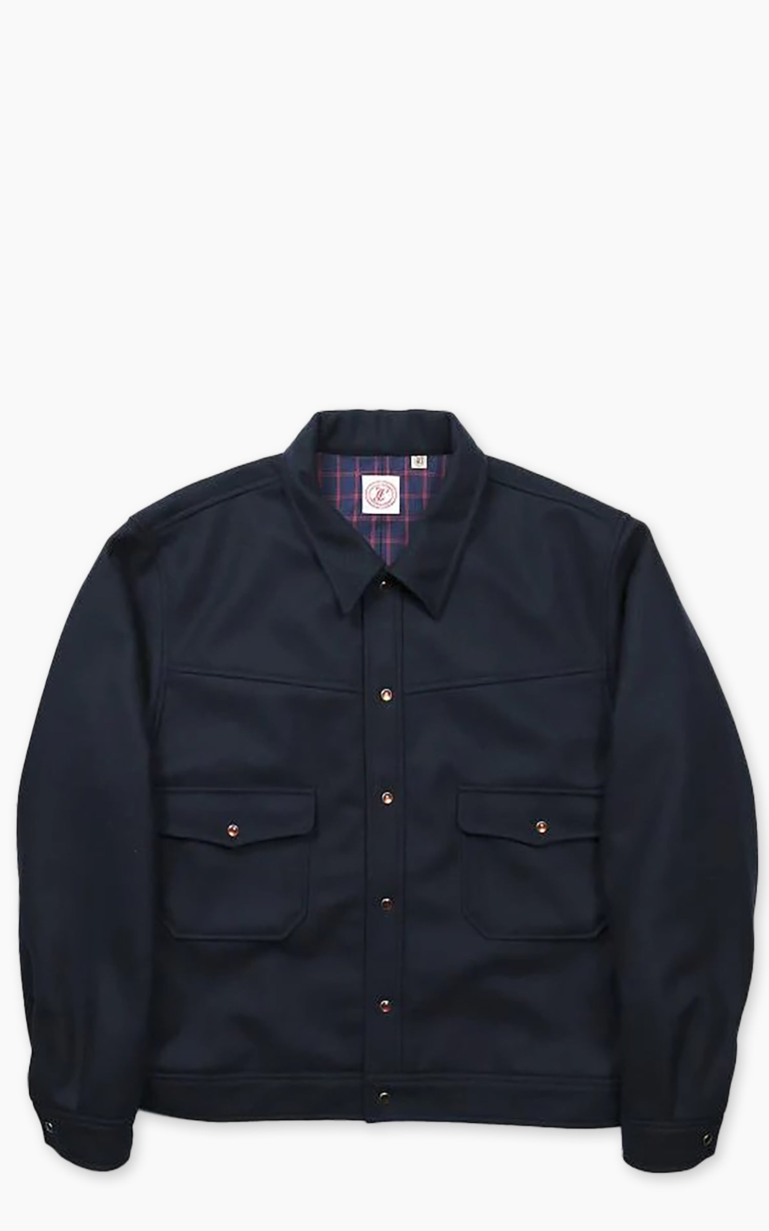 Fullcount 2041 Wool Melton Hollywood Dude Jacket Navy