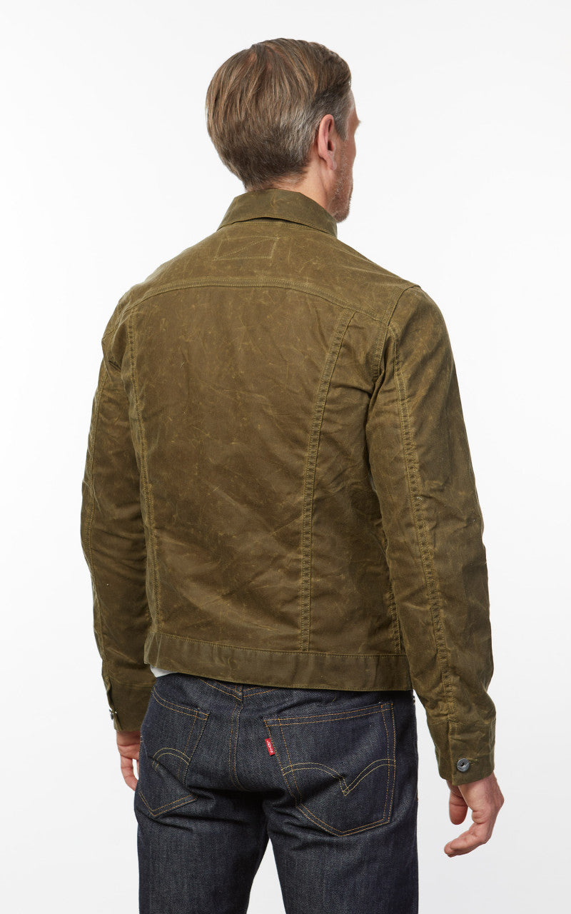 Rogue Territory Supply Jacket Waxed Canvas Ridgeline Hunter Green