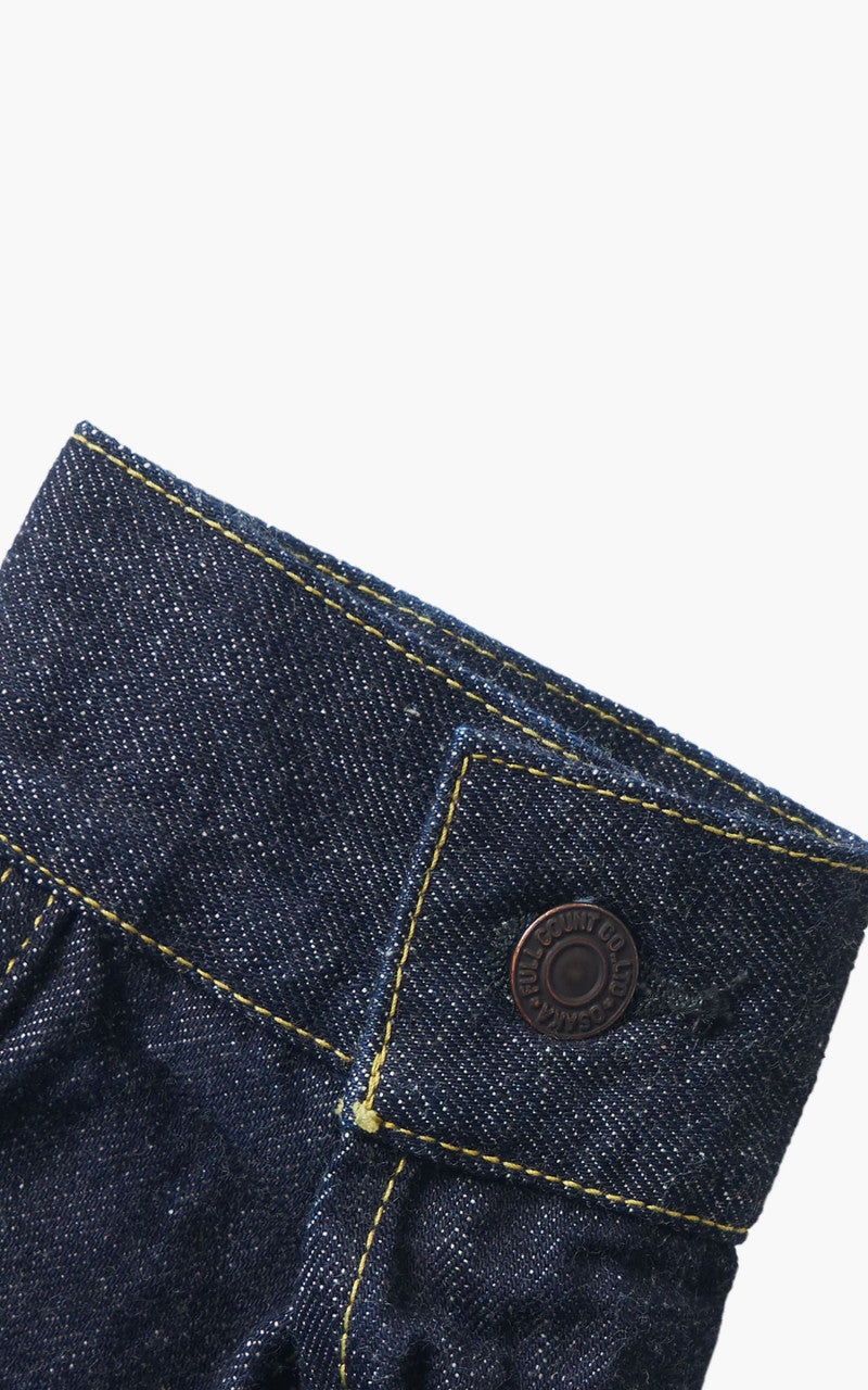 Fullcount 2101W Type 3 Selvedge Denim Jacket One Wash Indigo