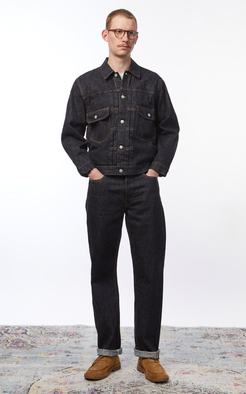 Fullcount 2102XXW Type 2 Selvedge Denim Jacket Heavy Ounce One Wash