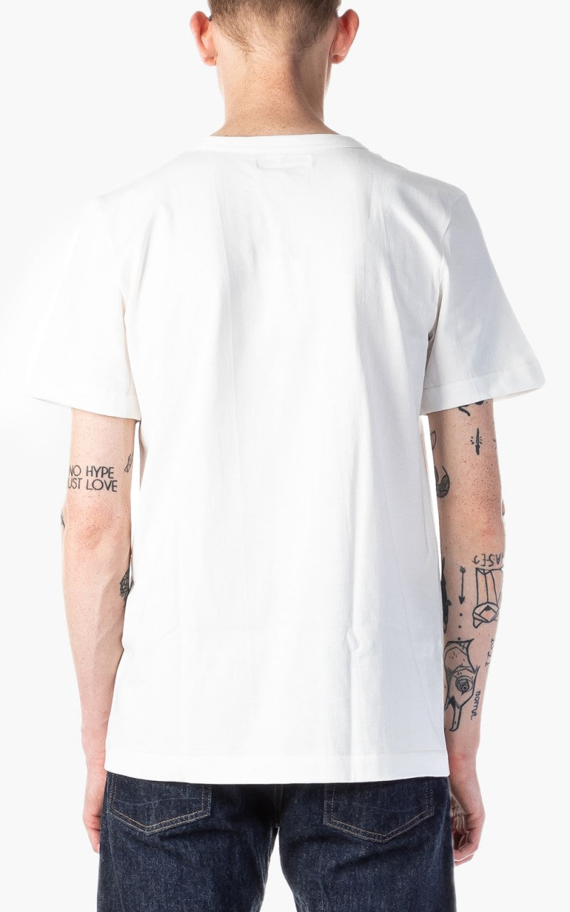 Merz b. Schwanen 214 Crew Neck Tee White