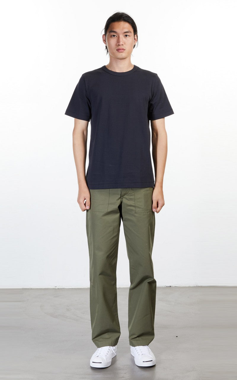 Merz b. Schwanen 214 Crew Neck Tee Charcoal