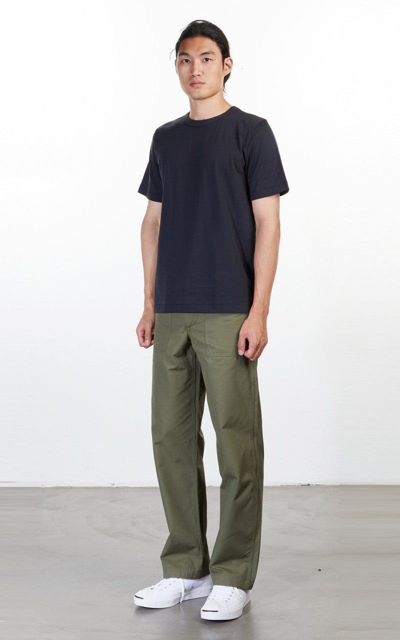 Merz b. Schwanen 214 Crew Neck Tee Charcoal