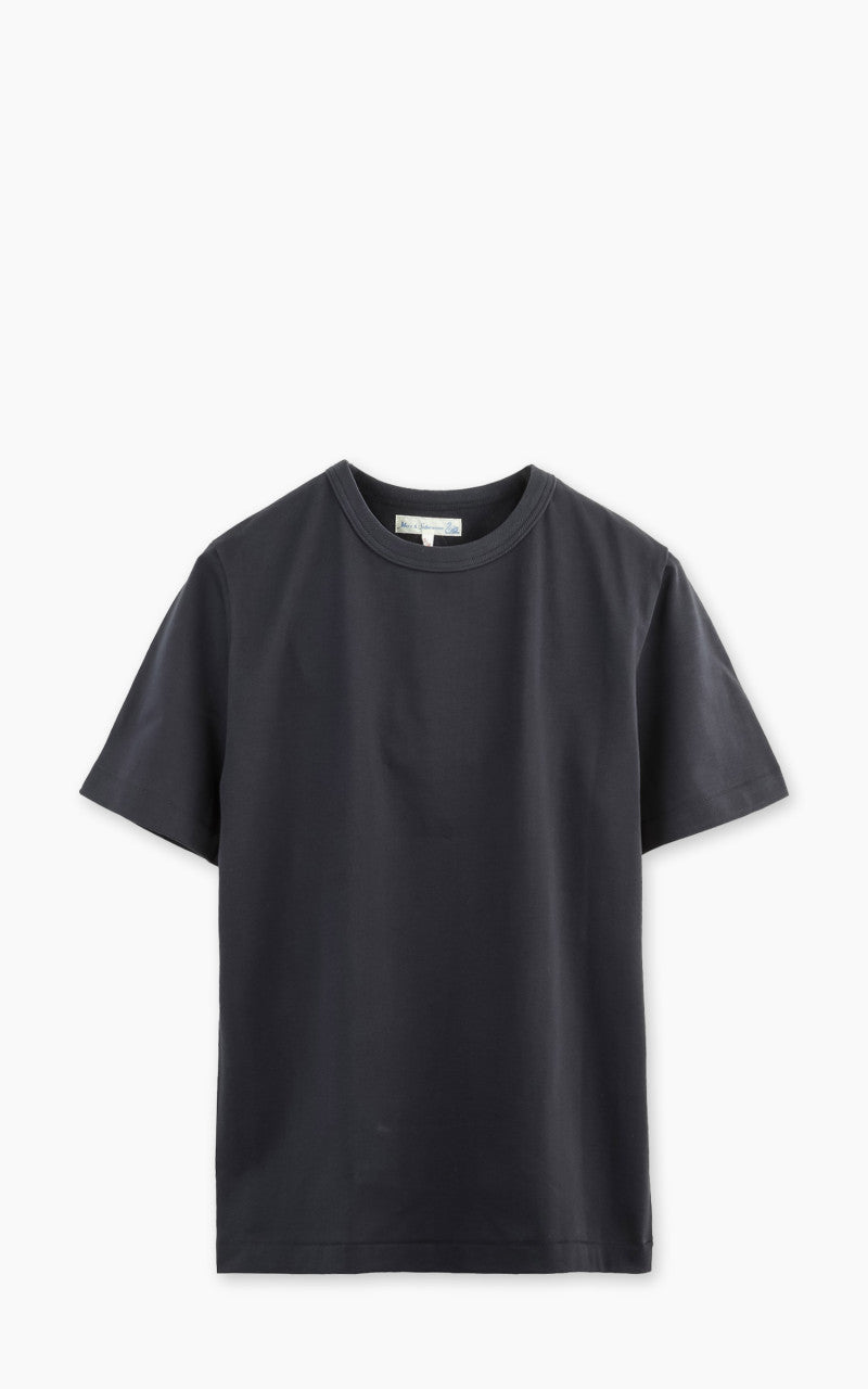 Merz b. Schwanen 214 Crew Neck Tee Charcoal