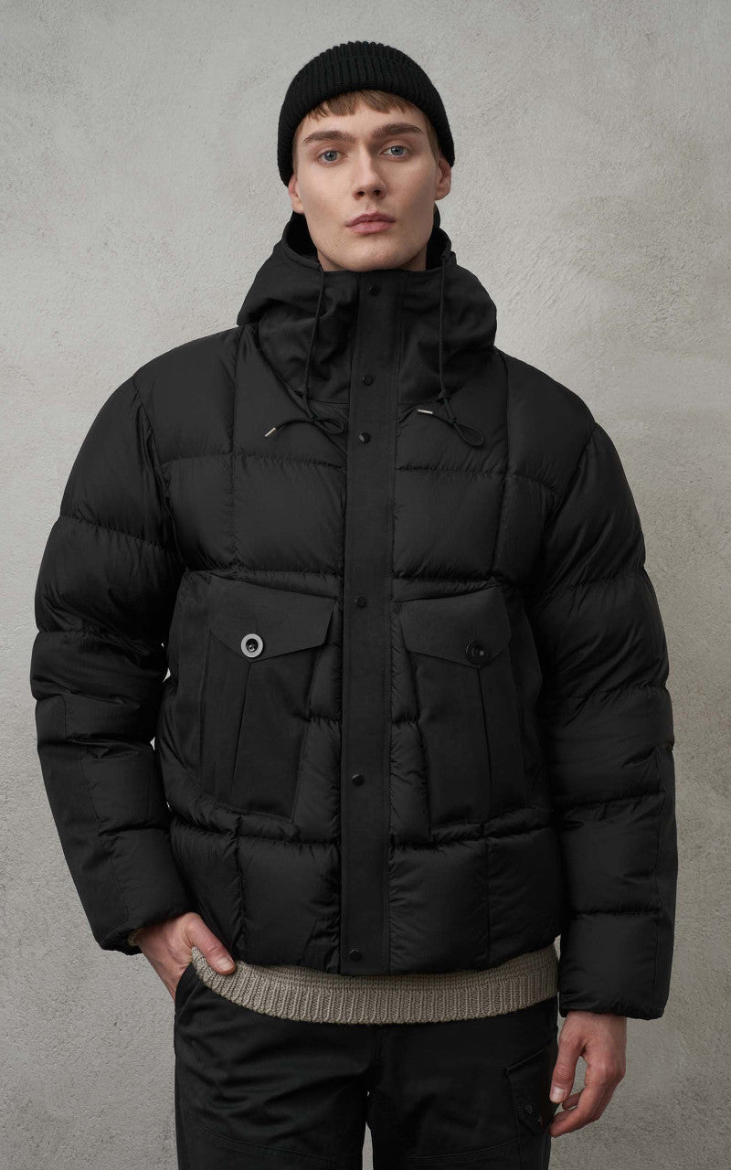 Ten C Tempest Combo Down Jacket Black