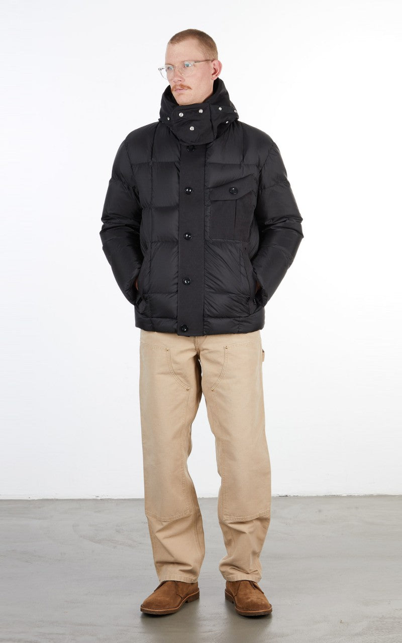 Ten C Sniper Combo Down Jacket Black