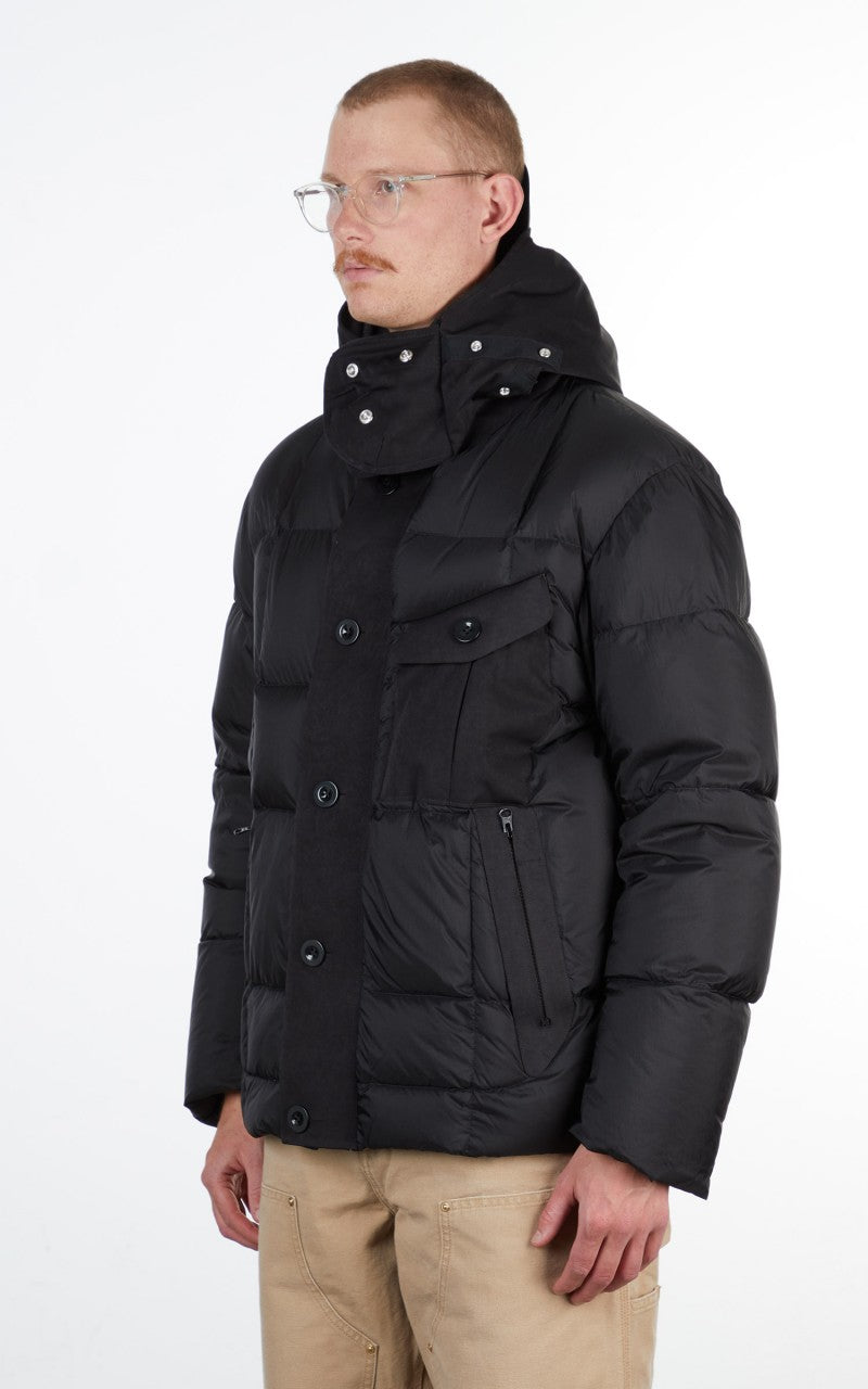 Ten C Sniper Combo Down Jacket Black