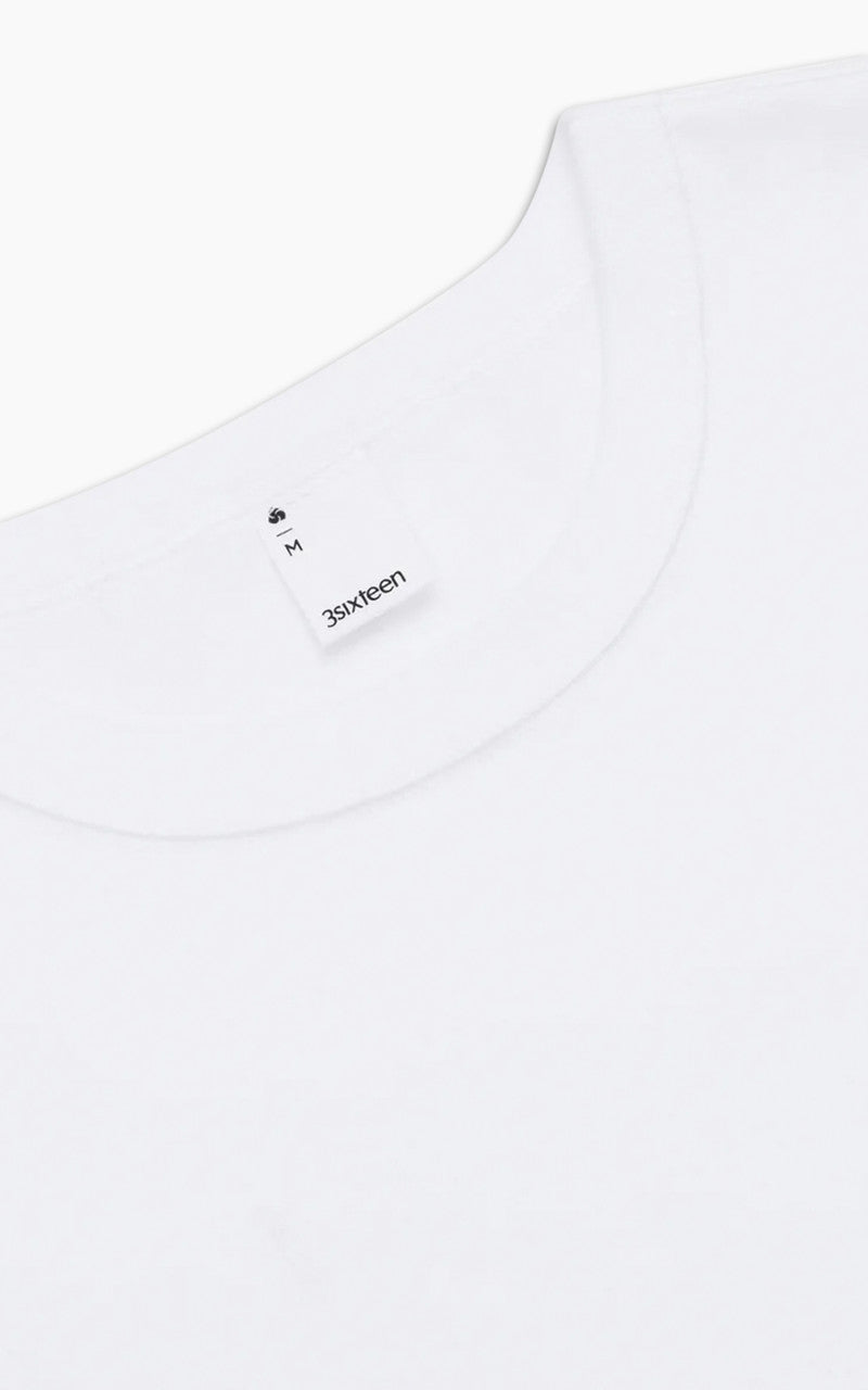 3sixteen Heavyweight Pocket T-Shirt 2 Pack White