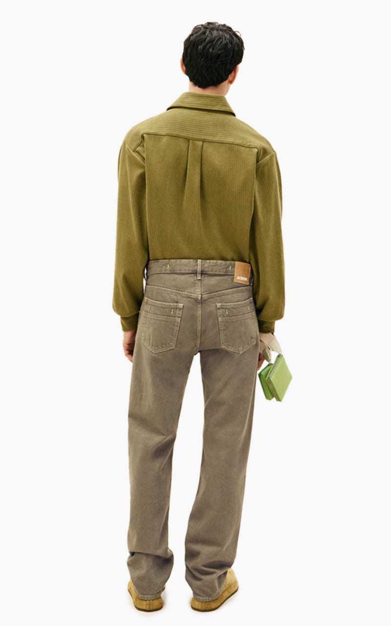 Jacquemus Le De-Nimes Fresa Khaki/Beige