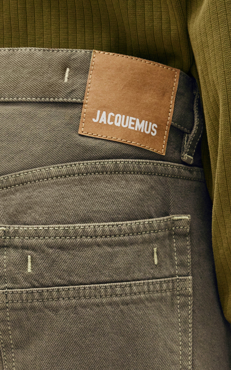 Jacquemus Le De-Nimes Fresa Khaki/Beige