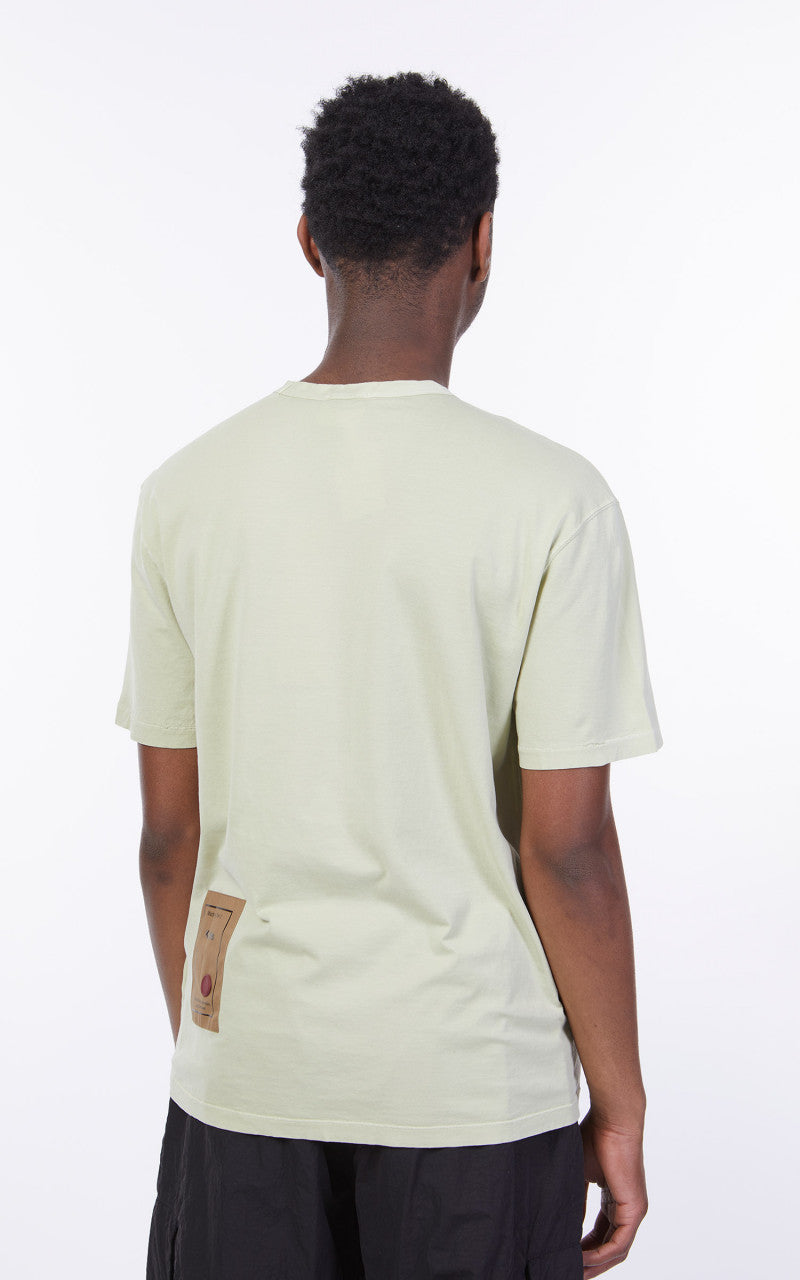 Ten C Manica Corta T-Shirt Grass Green