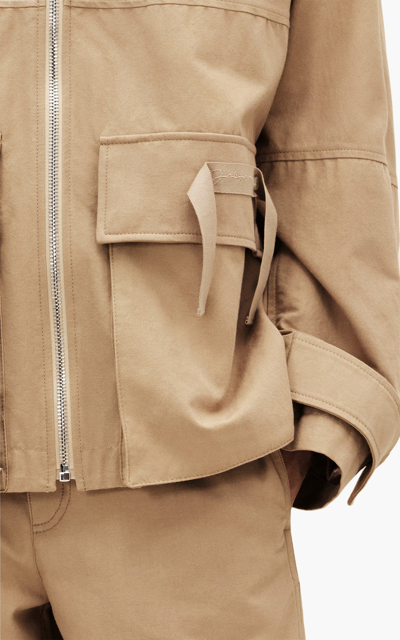 Jacquemus Le Blouson Molhado Beige