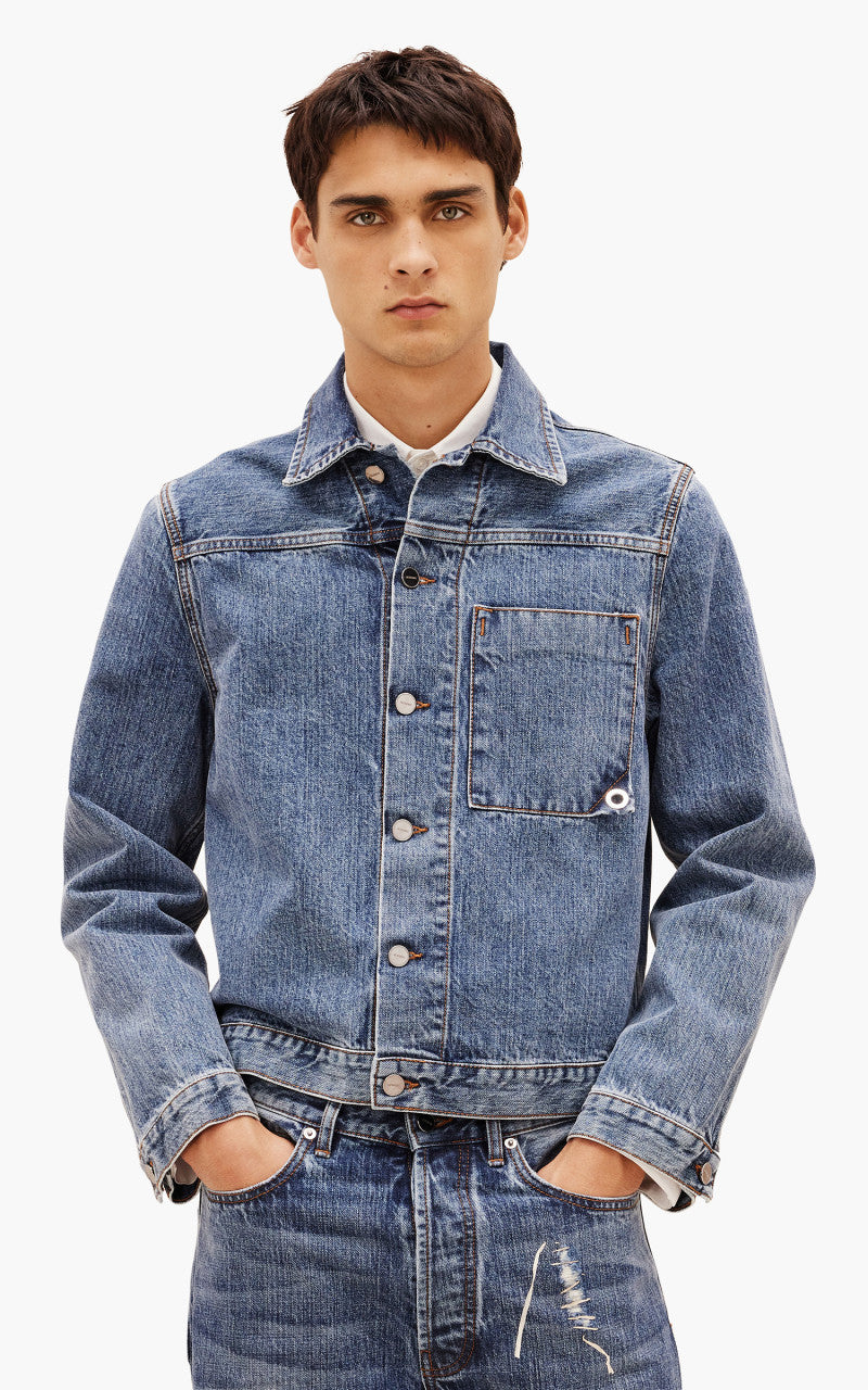 Jacquemus La Veste De-Nimes Jao Blue/Tabac