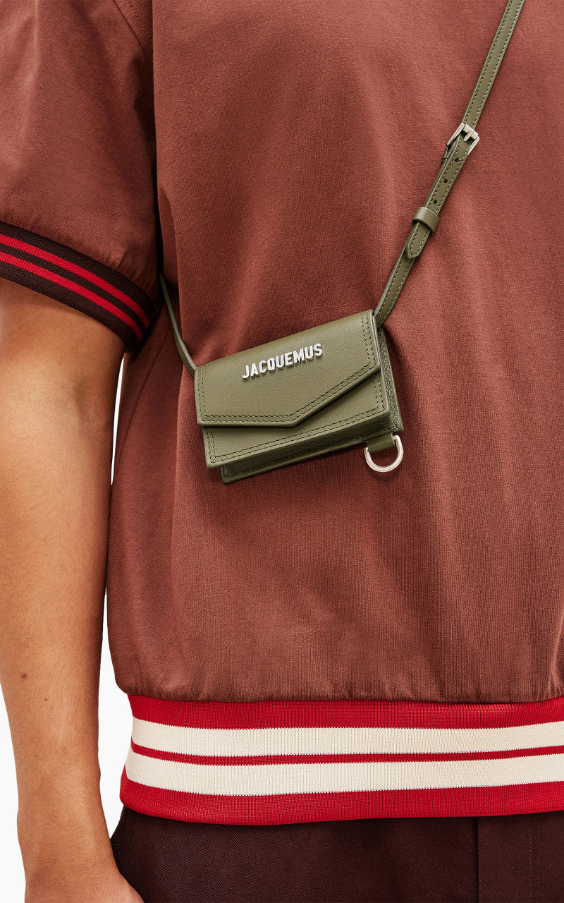 Jacquemus Le Porte Azur Neck Pouch Khaki