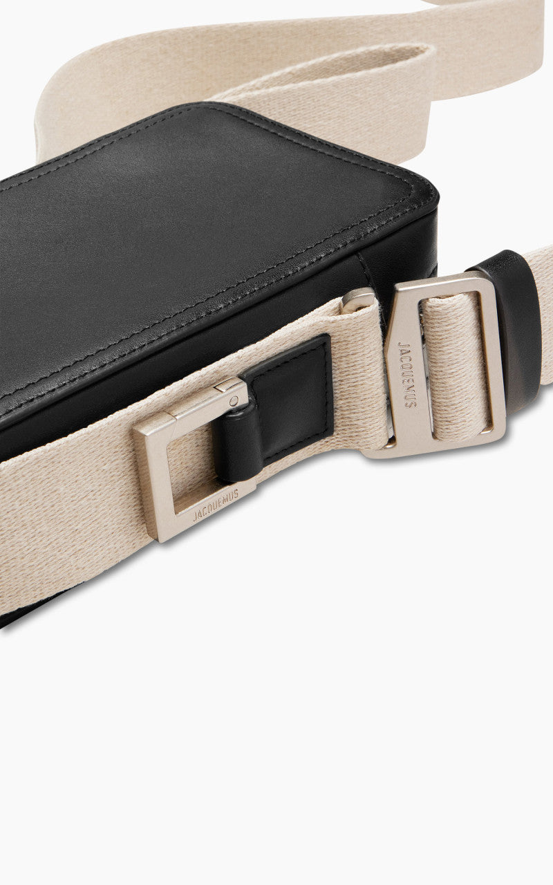 Jacquemus Le Cuerda Vertical Cross-Body Bag Black
