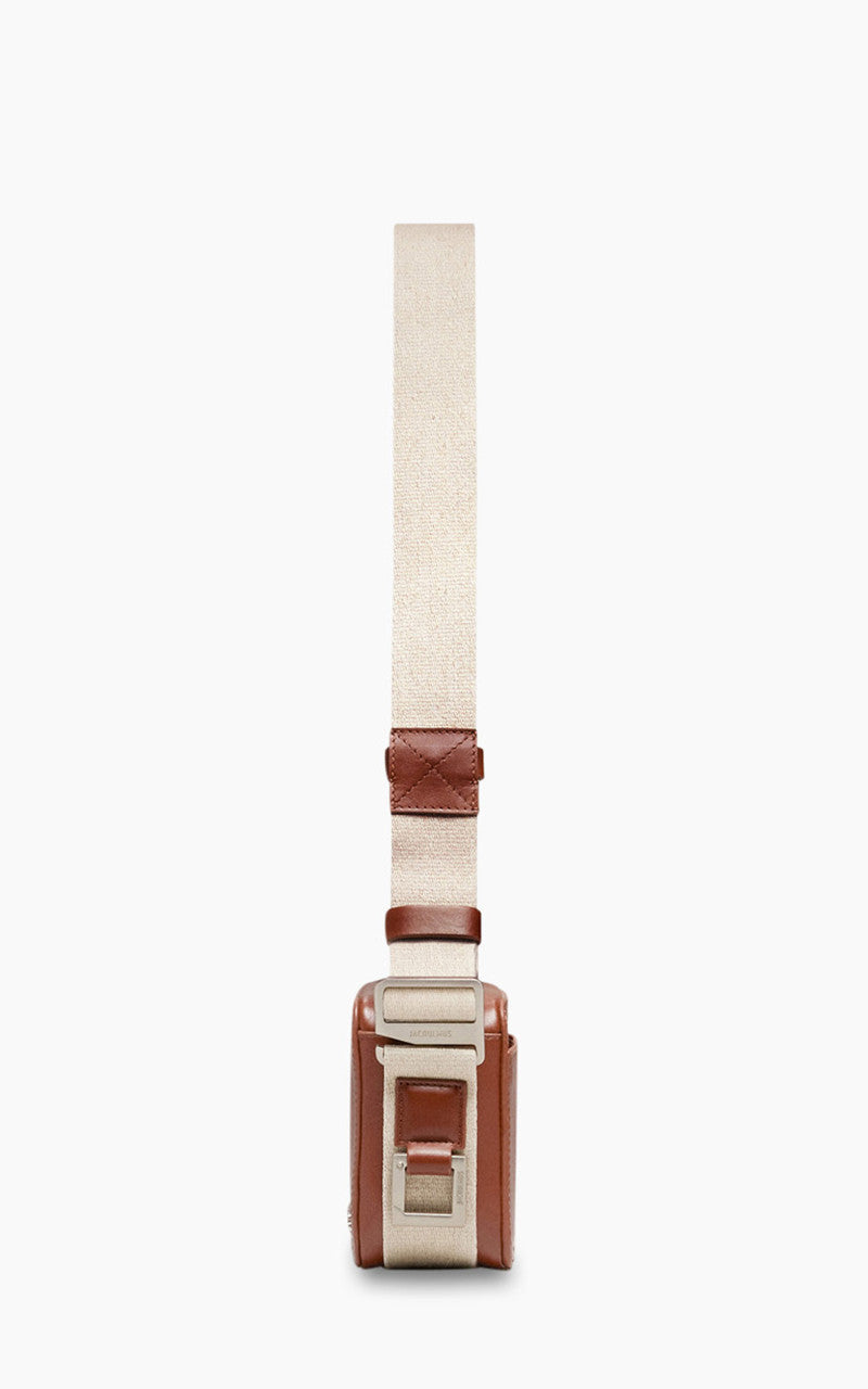 Jacquemus Le Cuerda Horizontal Utility Rectangle Bag Brown