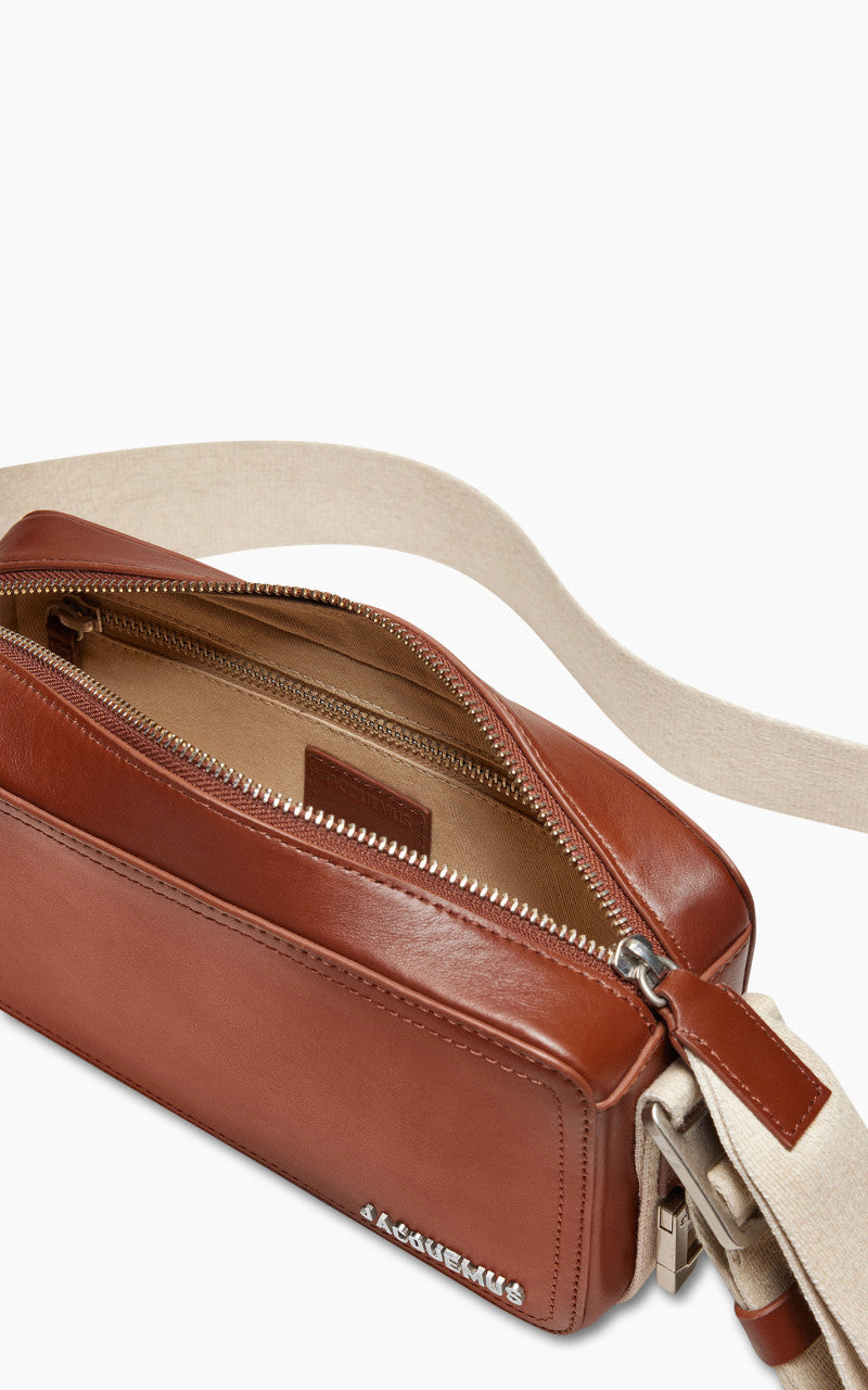 Jacquemus Le Cuerda Horizontal Utility Rectangle Bag Brown