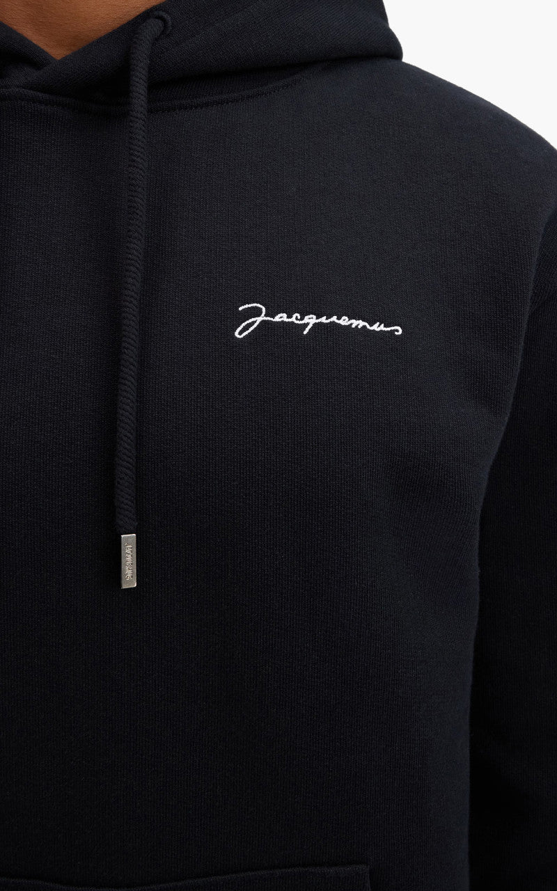 Jacquemus Le Sweatshirt Brode Black