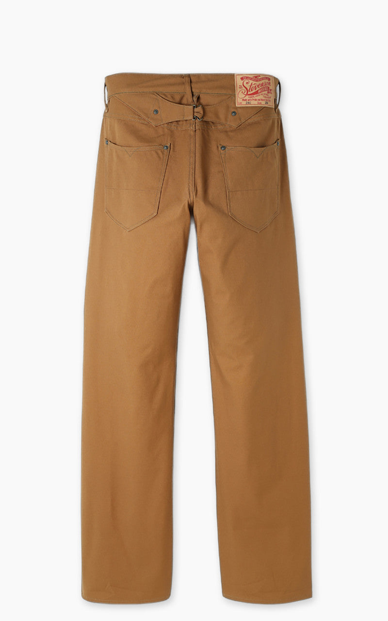 Stevenson Overall Co. Visalia Canvas Trouser Selvedge Brown