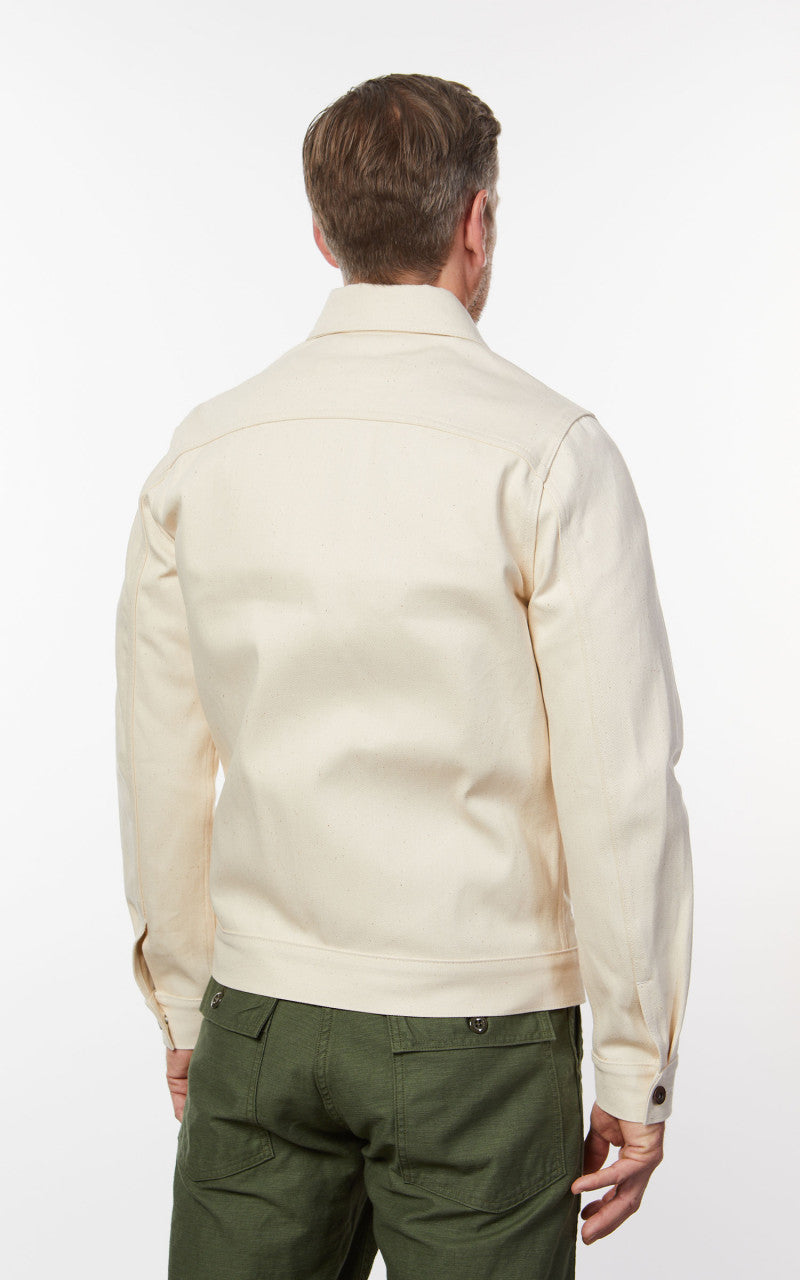 Rogue Territory Cruiser Jacket Ecru 14oz