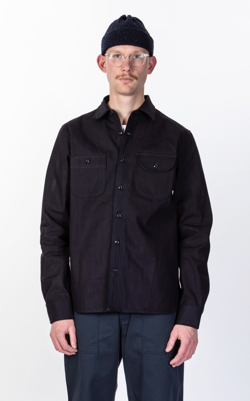 Rogue Territory Work Shirt Selvedge Canvas Indigo 11oz