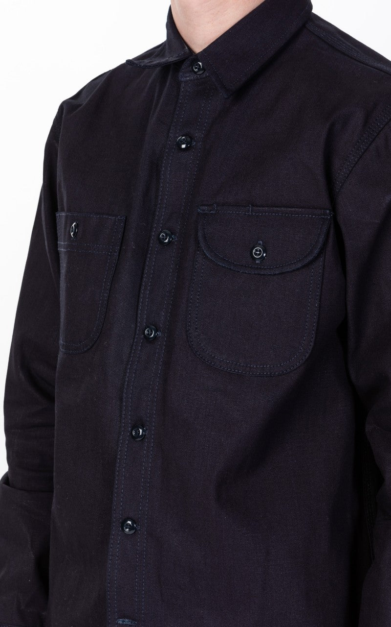 Rogue Territory Work Shirt Selvedge Canvas Indigo 11oz