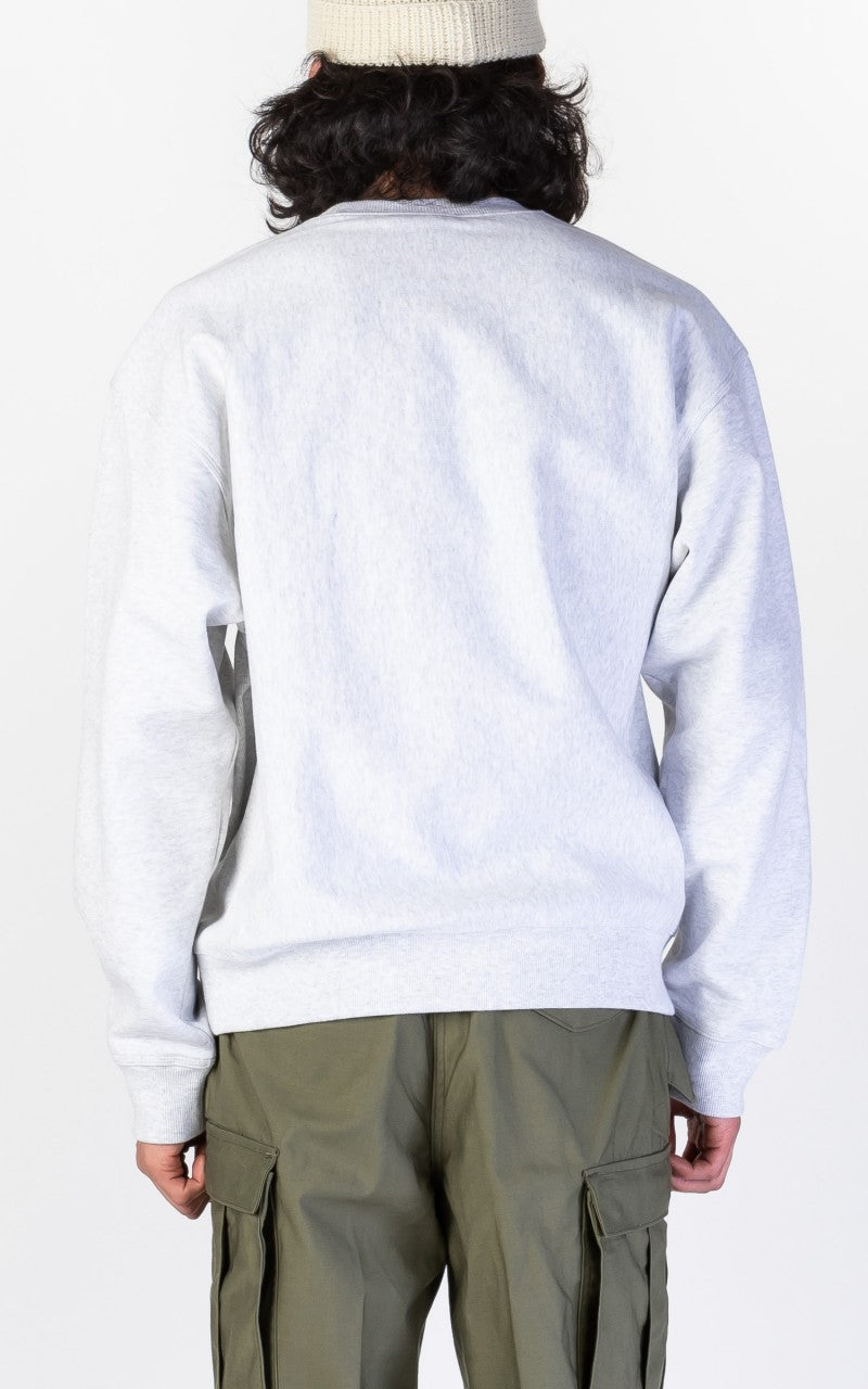 Carhartt WIP American Script Sweatshirt Ash Heather
