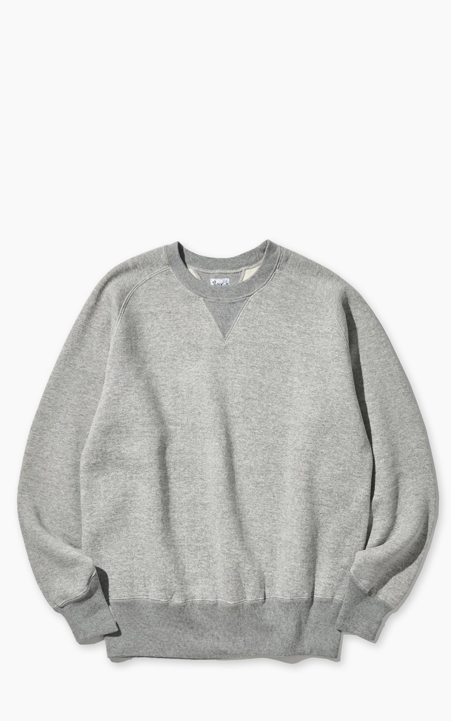 Pherrow's 25W-PVSF Heavyweight Crewneck Sweatshirt Heather Grey
