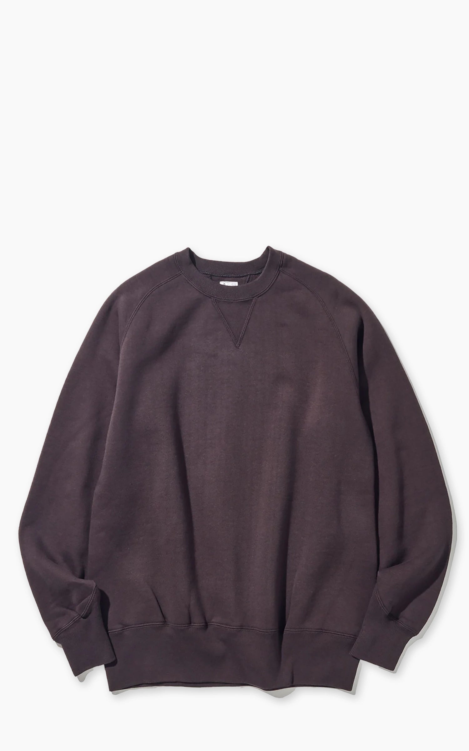 Pherrow's 25W-PVSF Heavyweight Crewneck Sweatshirt Shadow Black