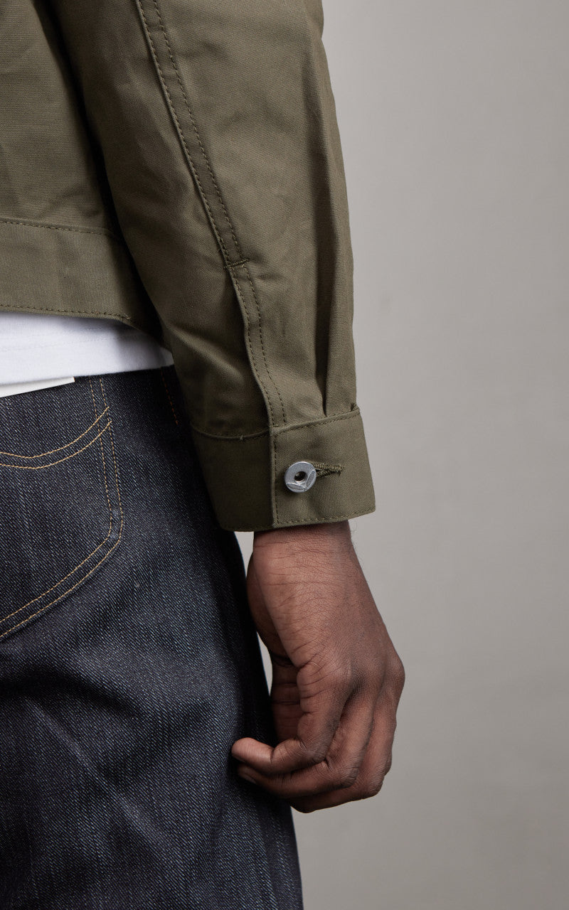 Rogue Territory Cruiser Jacket Dry Waxed Canvas Olive