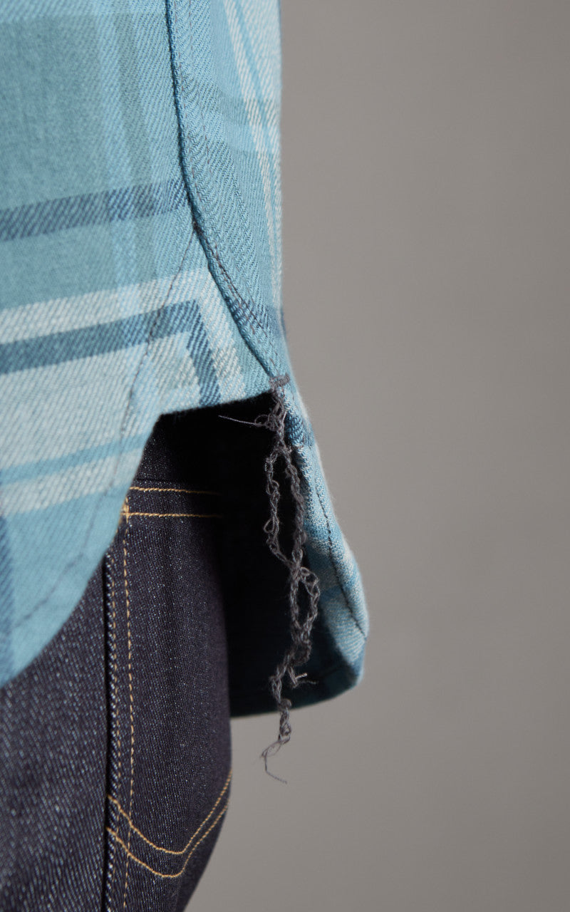 Rogue Territory Field Shirt Icy Blue Plaid