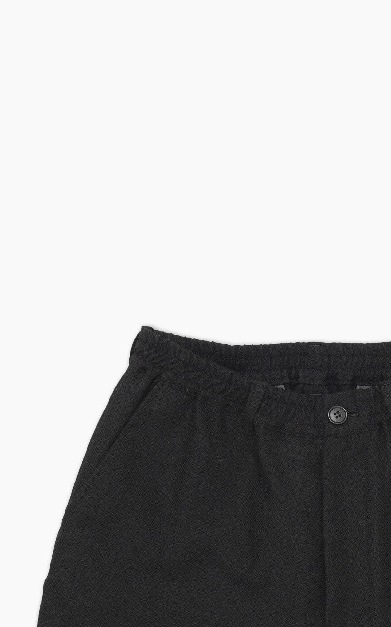 Still By Hand Shetland Wool Pants Black