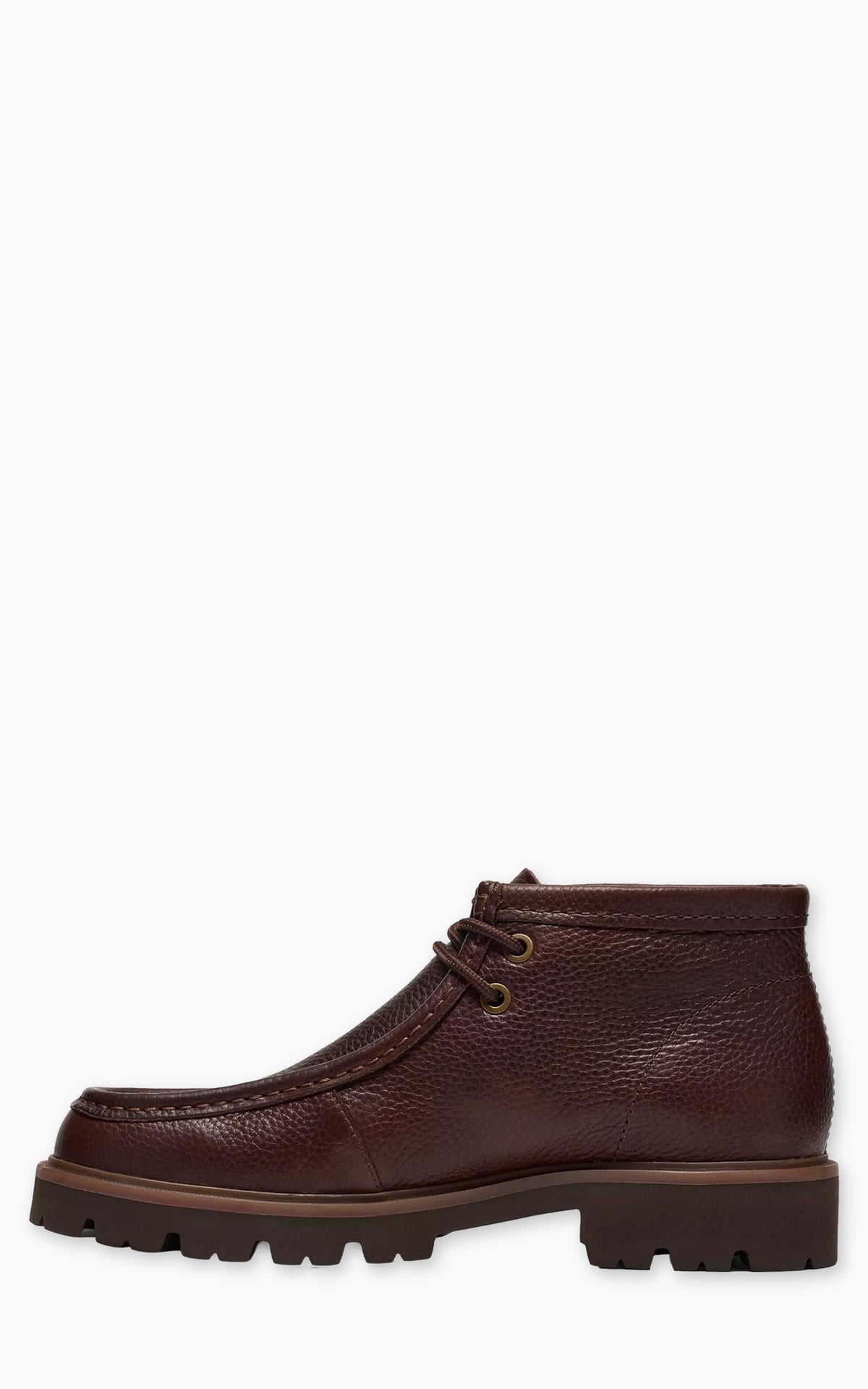 Clarks Cleyhill Top Dark Brown Leather
