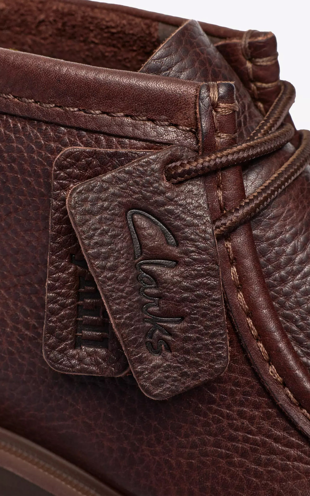 Clarks Cleyhill Top Dark Brown Leather