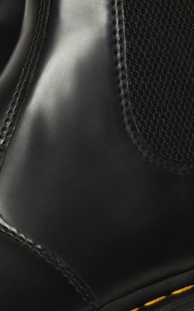 Dr. Martens 2976 Bex Squared Toe Leather Chelsea Boots Black