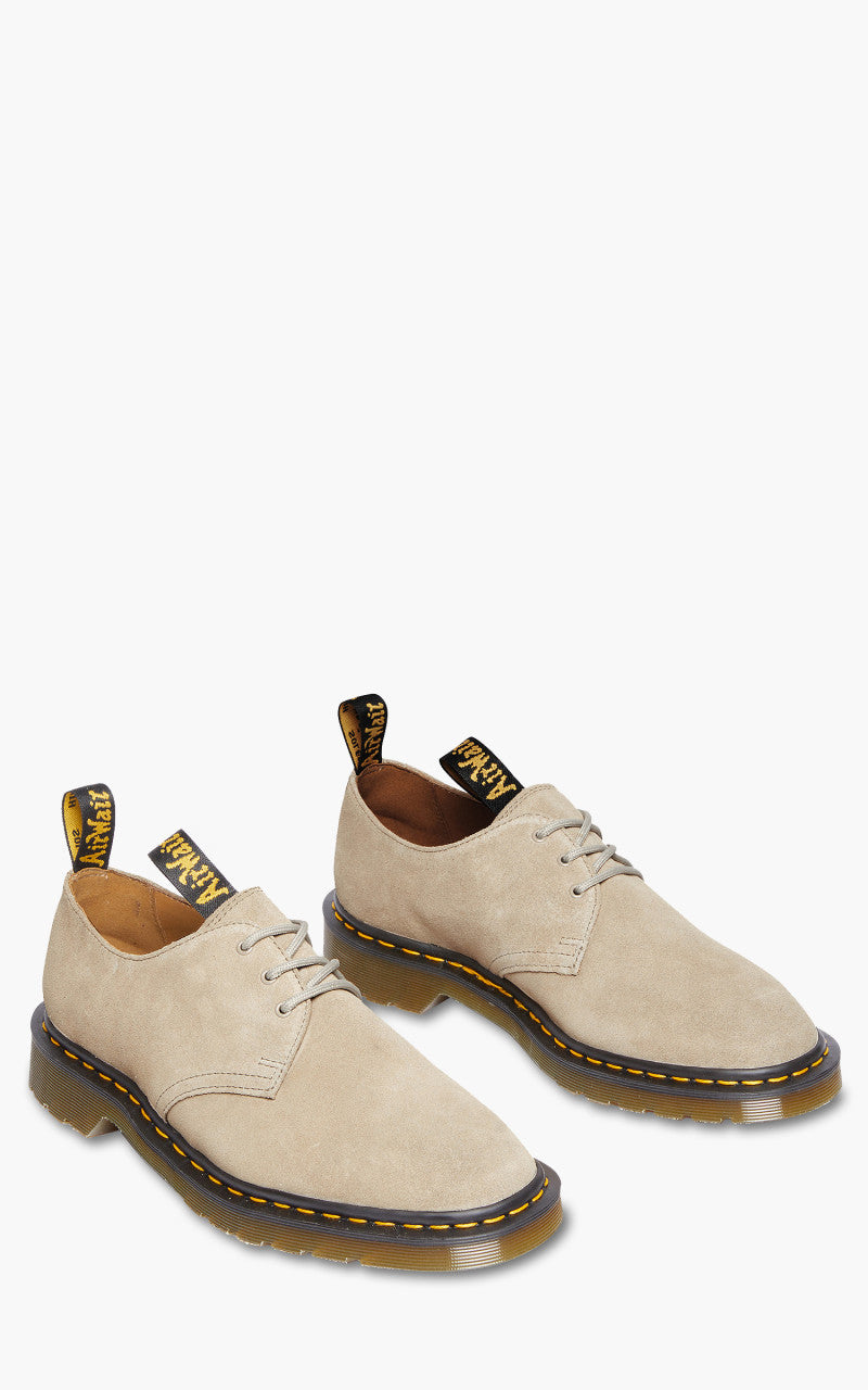 Dr. Martens x Engineered Garments 1461 Leather Lace Up Shoes Milkshake Hi Suede