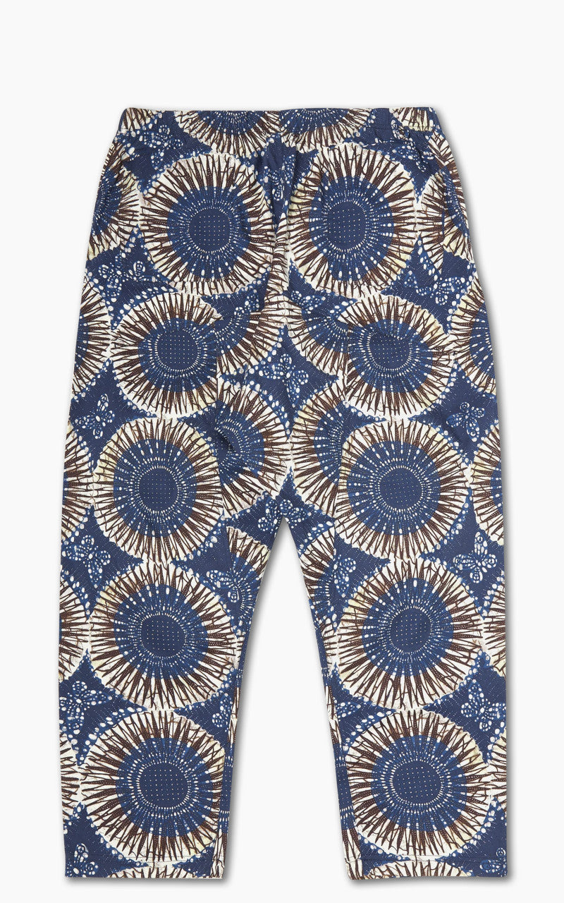 Universal Works Kyoto Work Pant Hookoh Print Navy