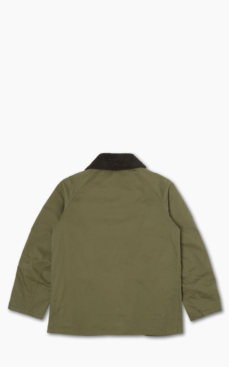 Universal Works Reversible Mackinaw Jacket Light Olive