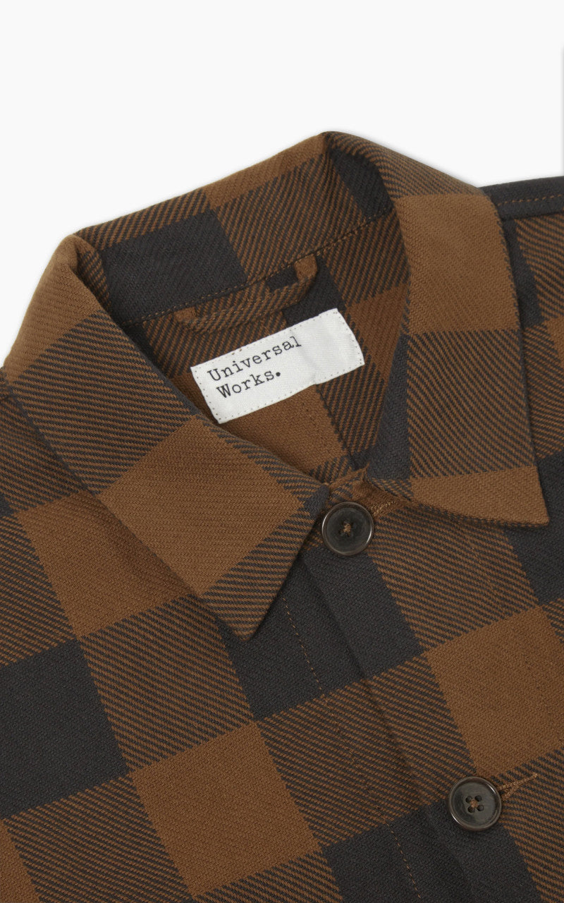 Universal Works Travail Shirt Brown