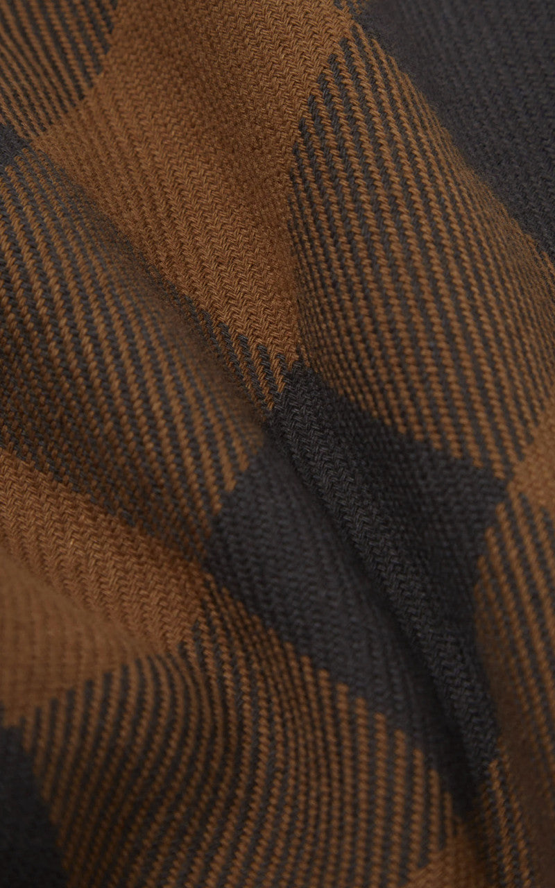 Universal Works Travail Shirt Brown