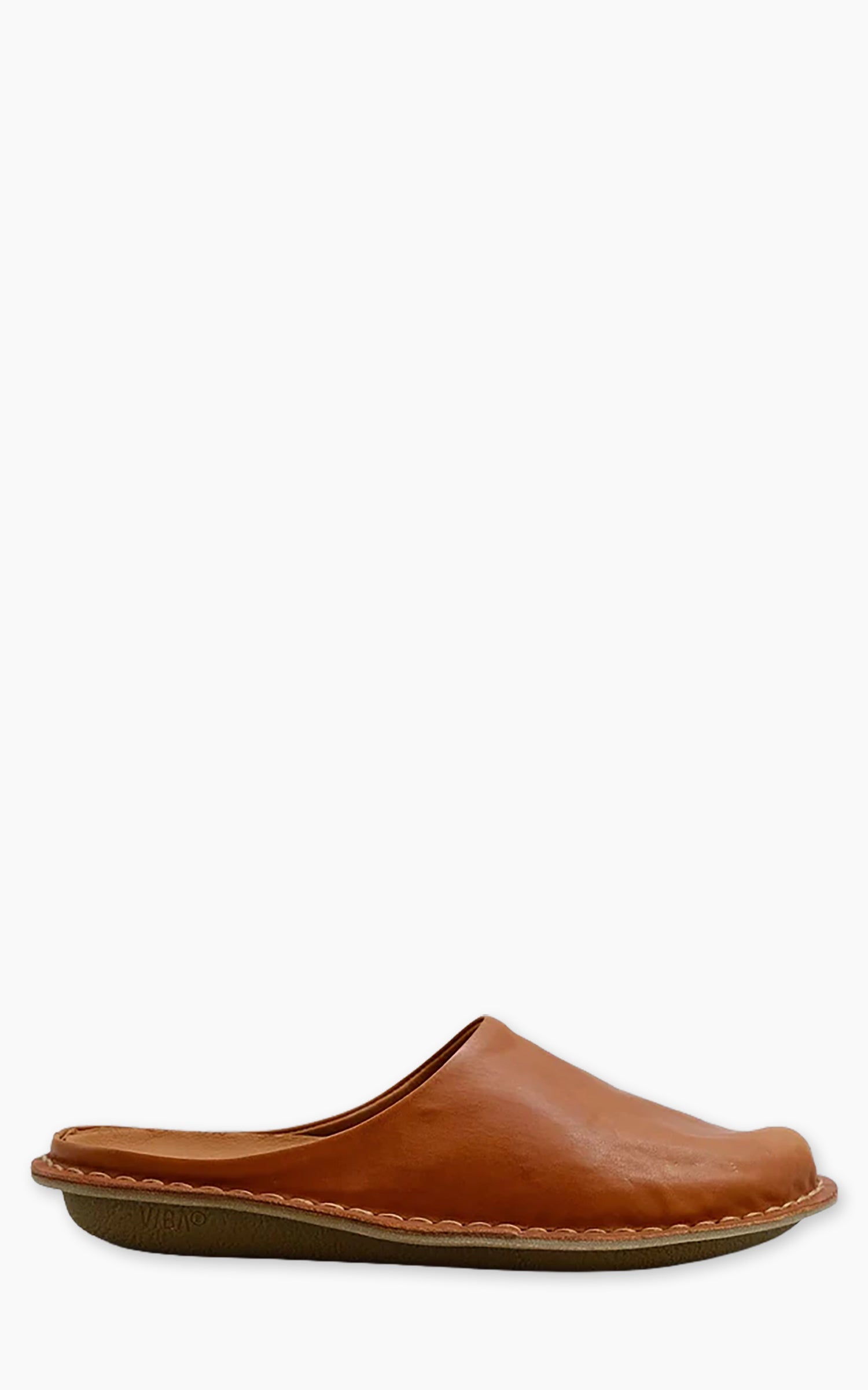 VIBAe ROMA Leather Cognac Brown