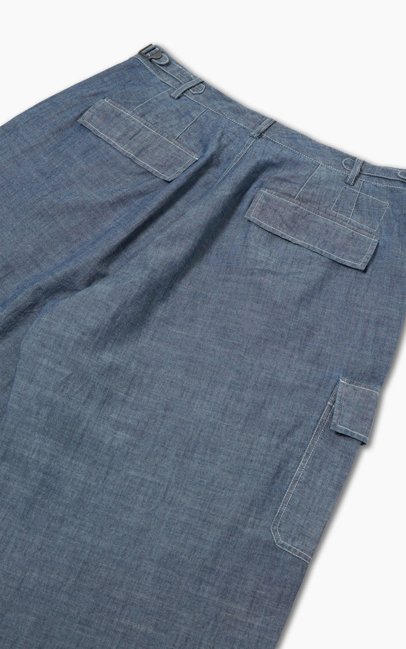 Universal Works Cargo Pant Chambray Indigo