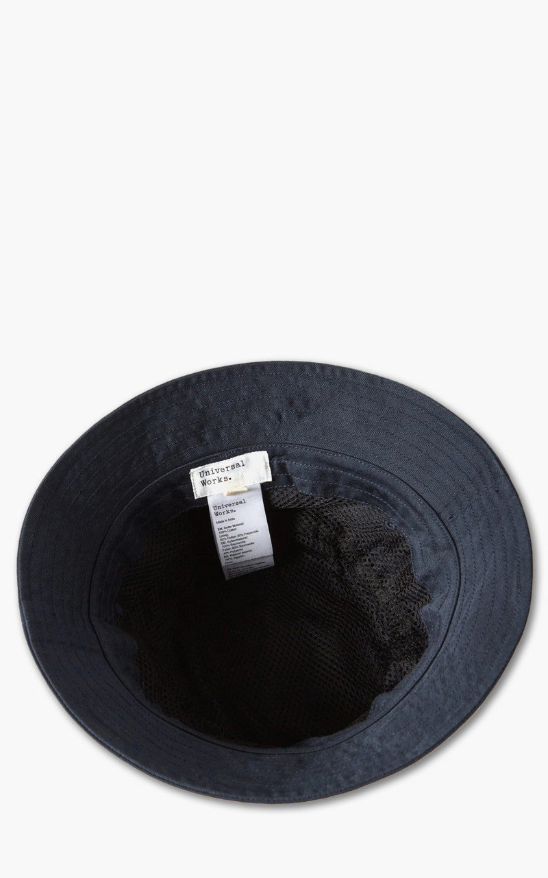 Universal Works Beach Hat Twill Navy