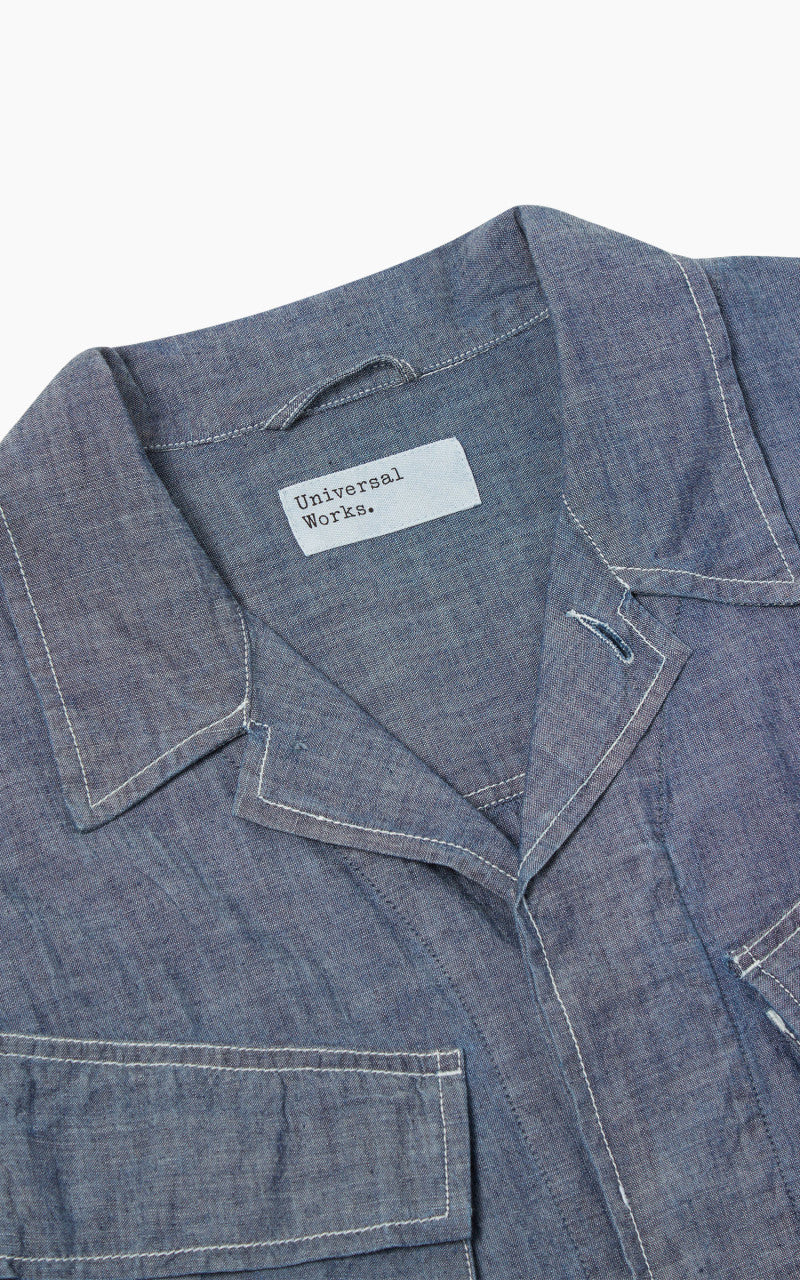 Universal Works Jungle Jacket Chambray Indigo