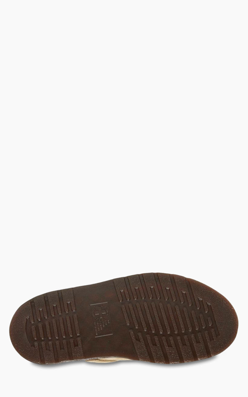 Dr. Martens Isham Buckle Mule Desert Oasis Suede Parchment