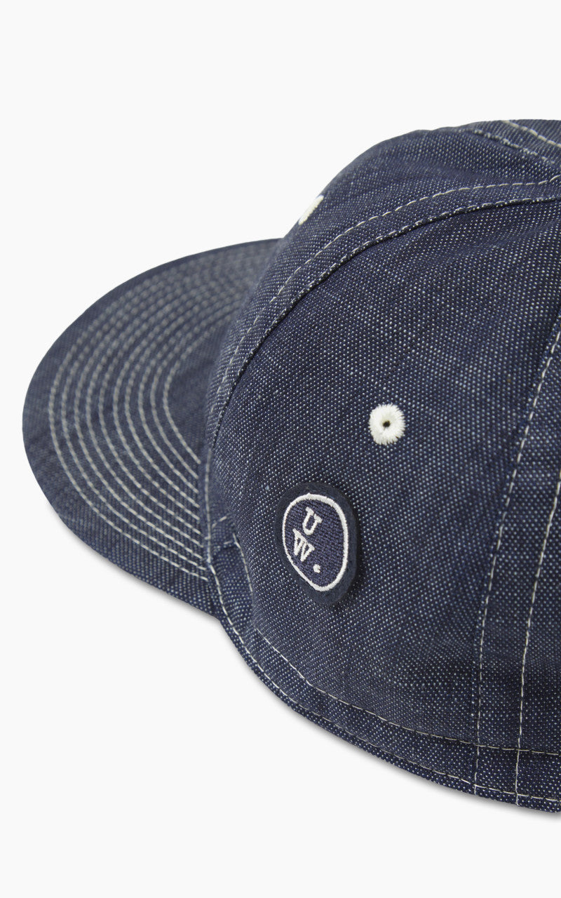 Universal Works Mechanics Cap Atlantic Denim Indigo