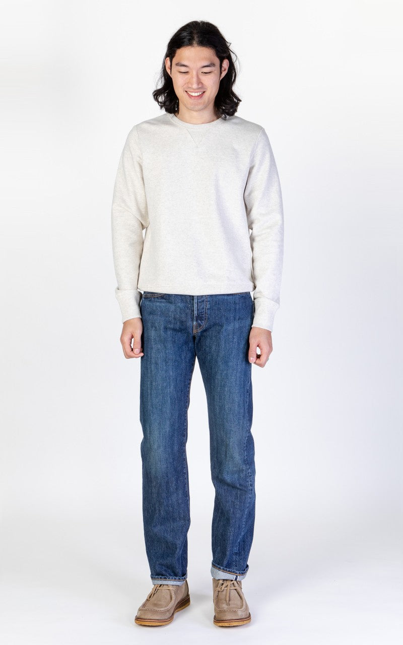 Merz b. Schwanen 346 Sweatshirt Nature Melange