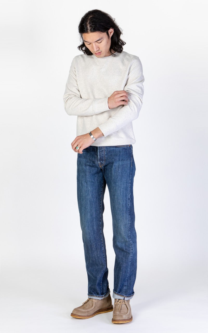 Merz b. Schwanen 346 Sweatshirt Nature Melange