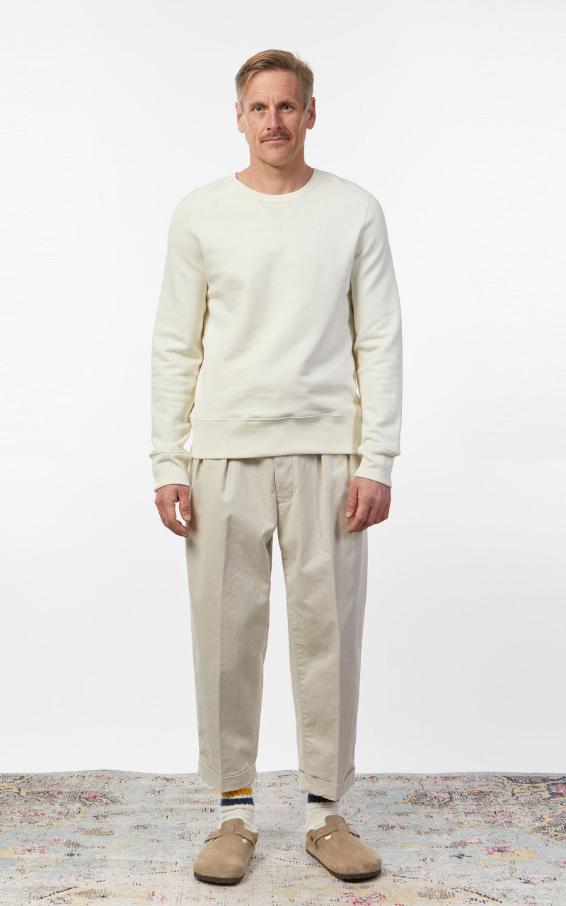 Merz b. Schwanen 346 Sweatshirt Oat