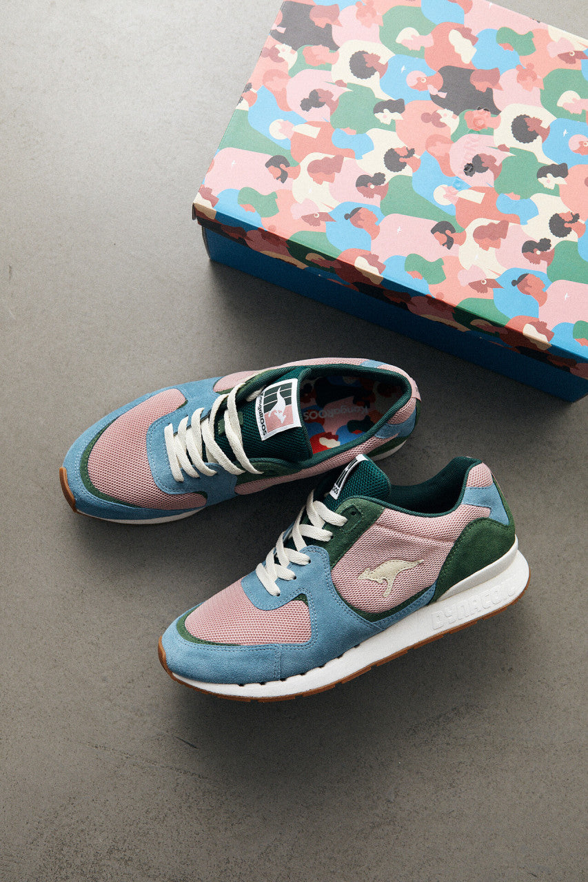 KangaROOS x Diversity Coil R-2 Dusty Rose/Blue Sky